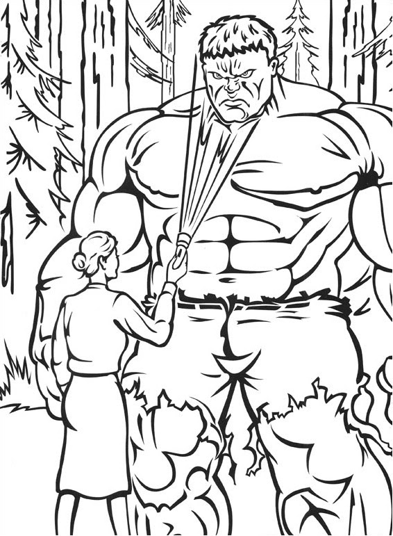 hulk-99 - Printable coloring pages