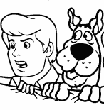 Coloring Pages of Scooby Doo 7