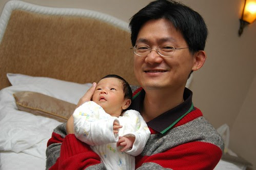 Golden 和Baby 合照