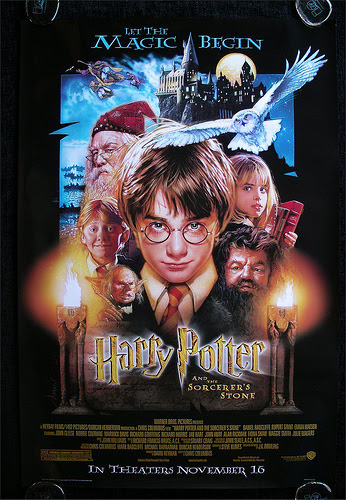 Harry Potter and the Philosopher's Stone(2001) poster.