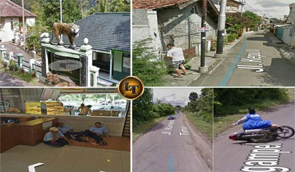 Inilah 5 Kejadian Nyeleneh Yang Tak Sengaja Terekam Google Street View, Apa Ya !!!???