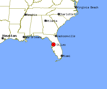 St Leo Florida Map | PAMELASSMUS