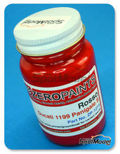 Pintura  Zero Paints - Rojo Ducati 1199 Panigale S Rosso para Aerógrafo