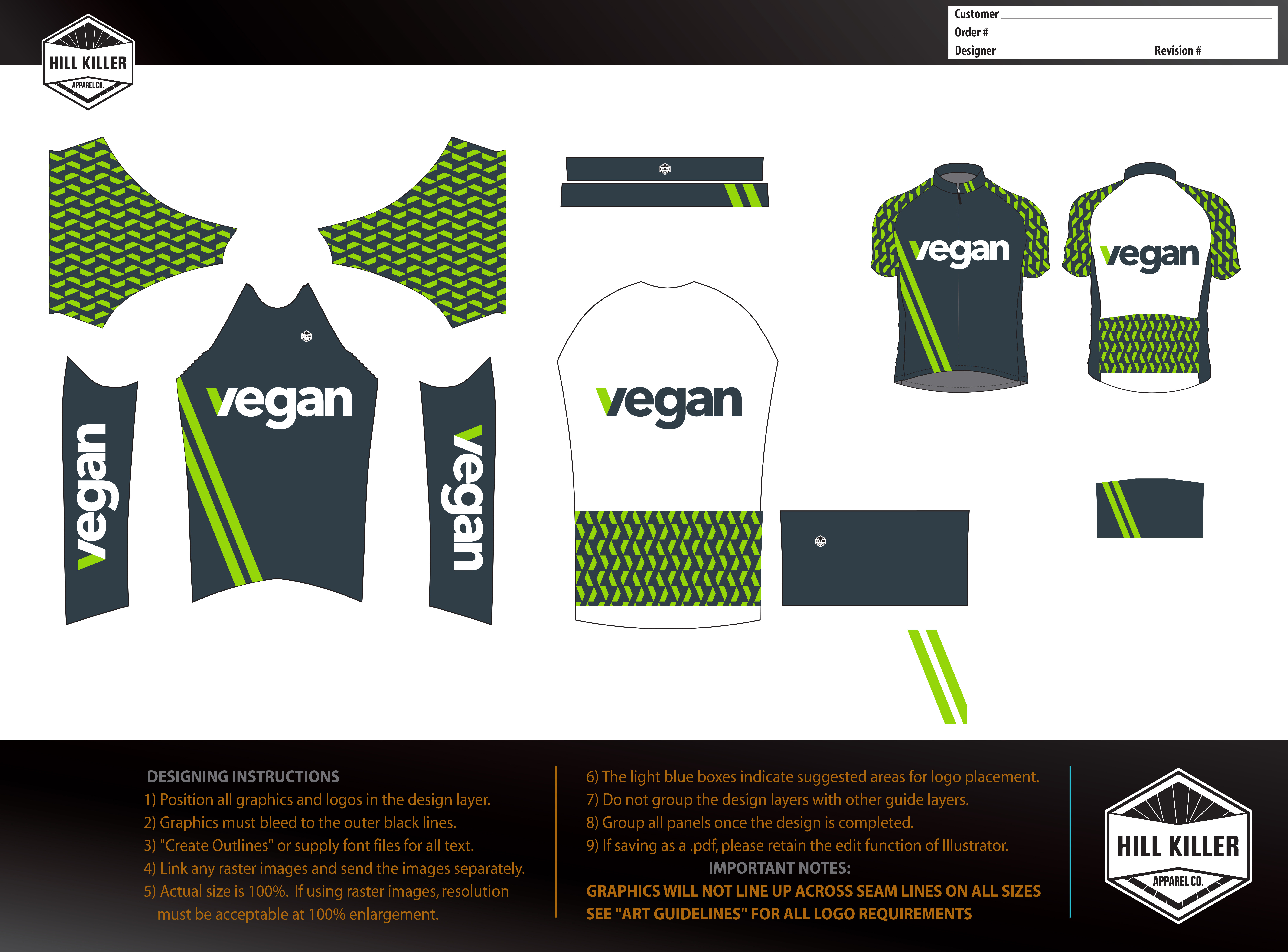 Seeking Feedback For Our New Vegan Cycling Jersey Design Vegan