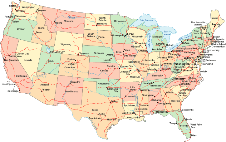 Usa Map Gif