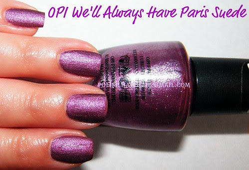 OPI We'll Always Have Paris Suede