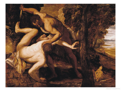 Cain And Abel The Duality Of Man Painting