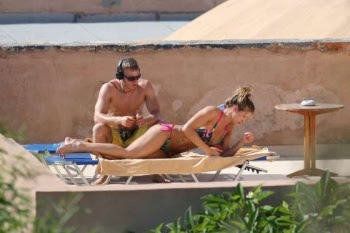 Gemma Atkinson Green Bikini the Mediterranean