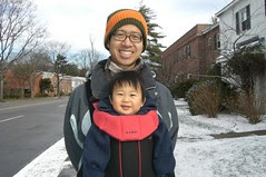 Snowy walk