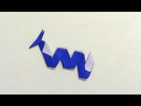 折り紙 龍の折り方