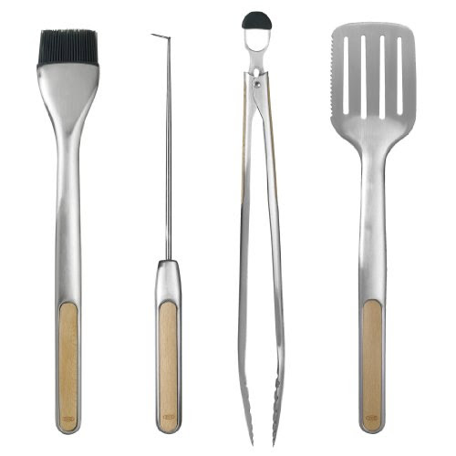 OXO SteeL 4-Piece Grilling Set price
