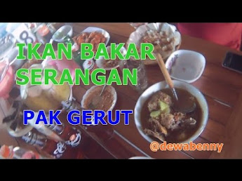 Ikan Gerut Bakar