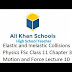 Elastic and Inelastic Collisions | Physics FSc Class 11 Chapter 3 Motion and Force Lecture 10