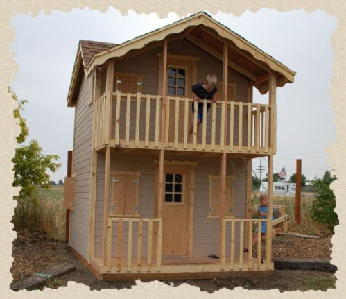 Cedar Playhouse Plans PDF Woodworking
