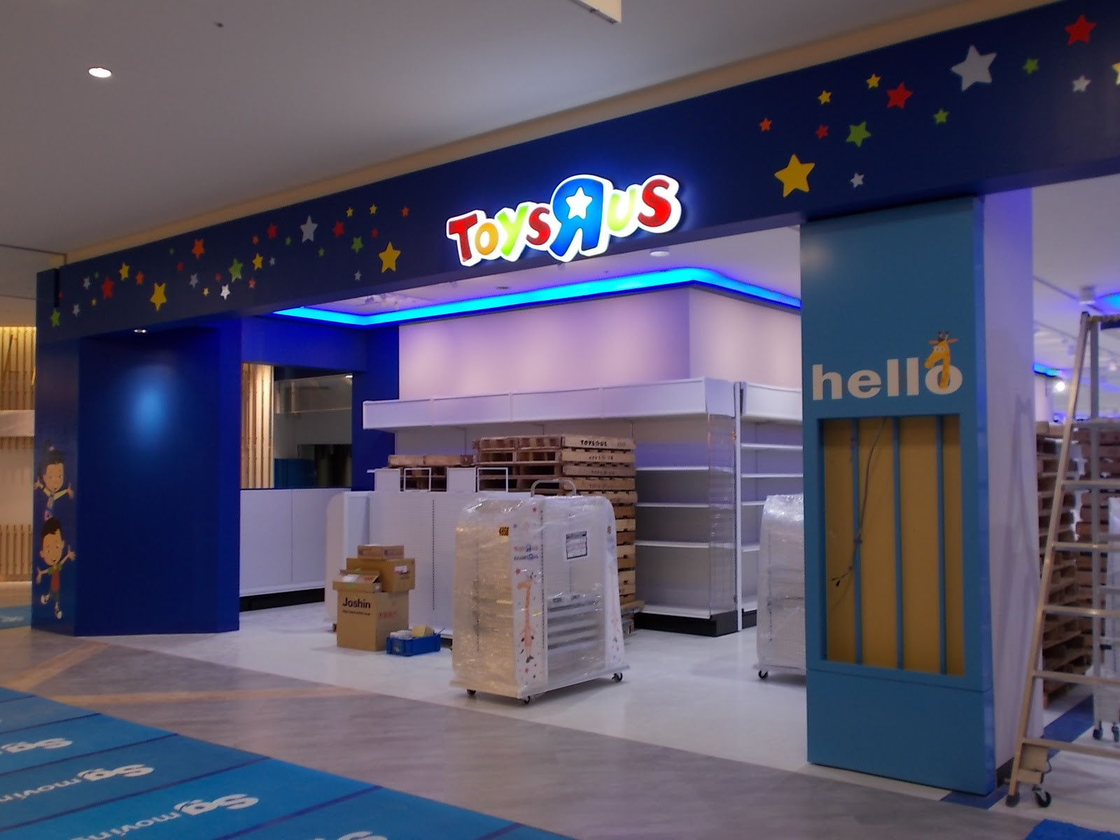 トイザらス 名古屋市の屋内外広告サイン ネオン Led電飾サインなどの企画 設計 製作 施工なら 株式会社三栄社