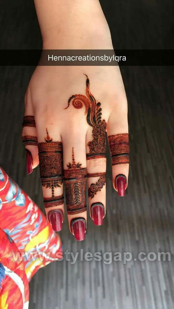 Beautiful Easy Finger Mehndi Designs 2019 2019 Styles Beautiful Easy Finger Mehndi Designs 2019 2019 Styles