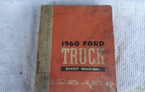 Link Download repair manual a 1960 ford f100 Digital Ebooks PDF