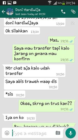 Kasus Salah transfer ke ID Kaskus: Lunaticzi