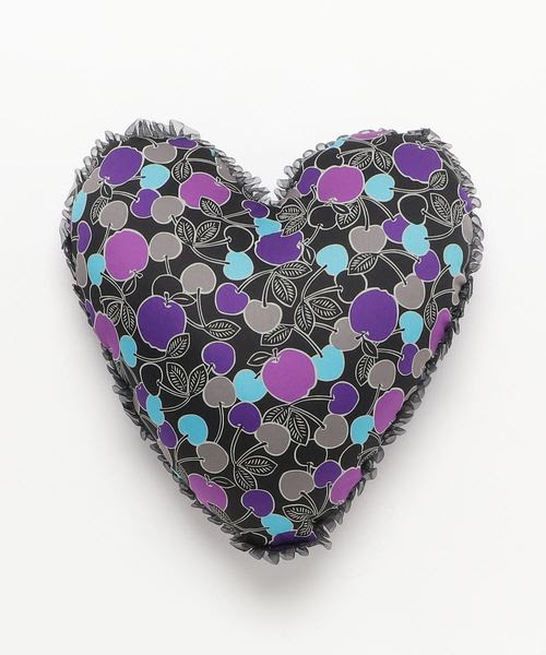チェリー ハートクッション クッション クッションカバー Anna Sui アナスイ のファッション セール品質は非常に良い の