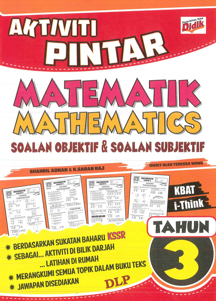 Aktiviti Pintar (Matematik/Mathematics) (Soalan Objektif 