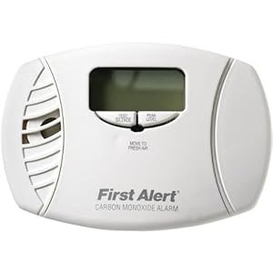 FIRST ALERT CO615 Carbon Monoxide Plug-in Alarm (Battery Backup and Digital Display) -by-FIRST ALERT