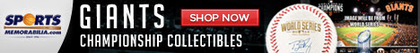 Shop for Authentic Giants 2014 World Series Champs Collectibles at SportsMemorabilia.com