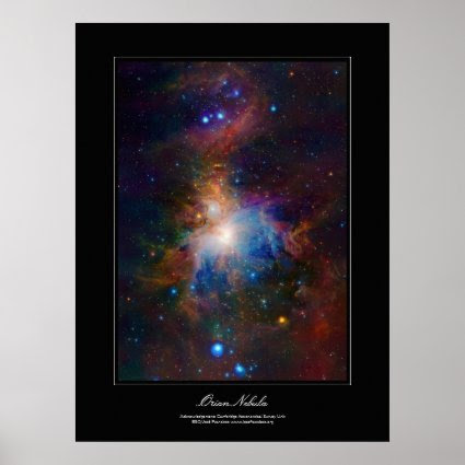 Orion Nebula gallery-style poster