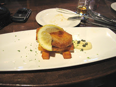 Tempura faux Rockfish at Maggie's