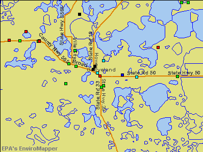 Map Of Groveland Florida