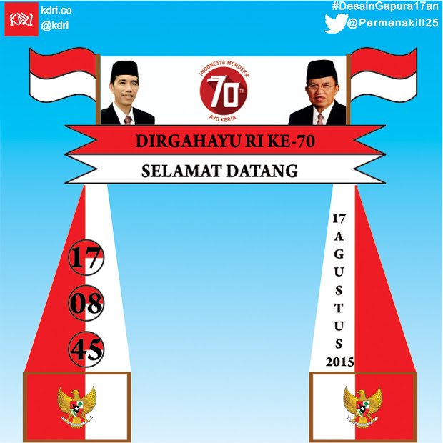 Gapura Serba Merah Putih HelloMotion com Gapura Serba Merah Putih HelloMotion com