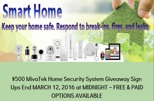 $500 MivaTek Home Security System Blogger Opp