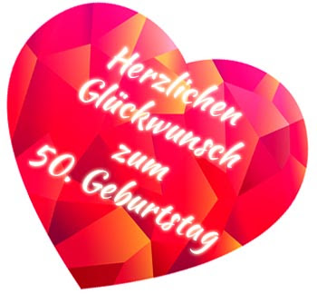 frauen 50 geburtstag gleuckwuensche