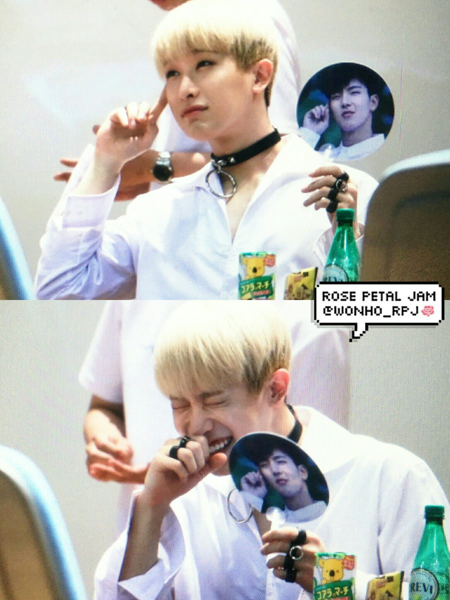몬스타엑스 MONSTAX 네게만집착해 원호 형원 STUCK 민혁 HYUNGWON 인천 인천팬싸 아이엠 wonho_rpj