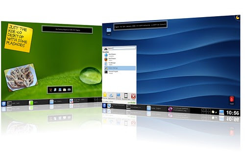 Plasma screenshot composed using Screenie