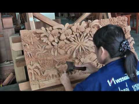 Relief Wood Carving Intro Using High Speed Engraving 