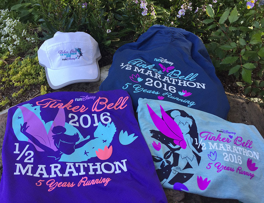 Tinker Bell Half Marathon Sweatshirts and Hat