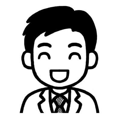 男性2 社会人の顔 人物 無料 白黒イラスト素材