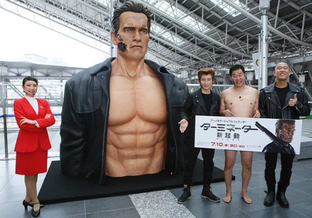 アイルビーバック シュワちゃん ターミネーター 新起動 ジェニシス やべえぞ 大阪キャンペーンレポート レポート