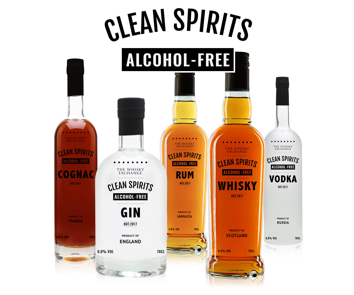 Clean Spirits A New Alcohol Free Range From The Whisky Exchange