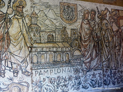 Poio: el camino de santiago mosaico de Antoine Machourek