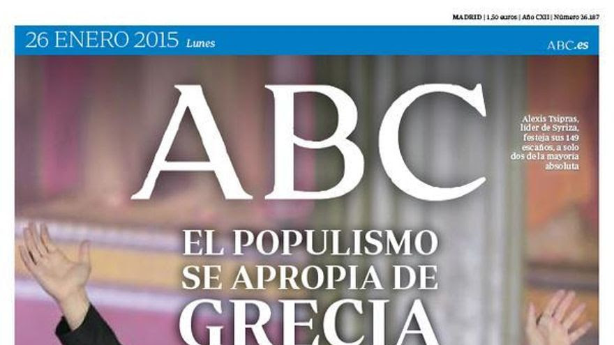 Portada de ABC