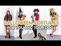 Matching Dog And Owner Halloween Costumes