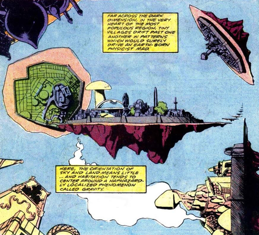 Image result for the dark dimension comic image