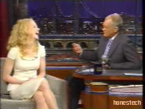 Nicole Kidman on David Letterman. 46420 shouts