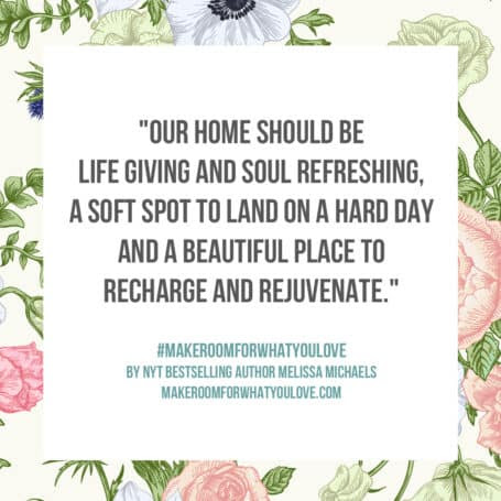 Our Home should be life giving