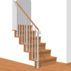 デザイン階段 オープン階段の決定版 One Beam 住宅をおしゃれに