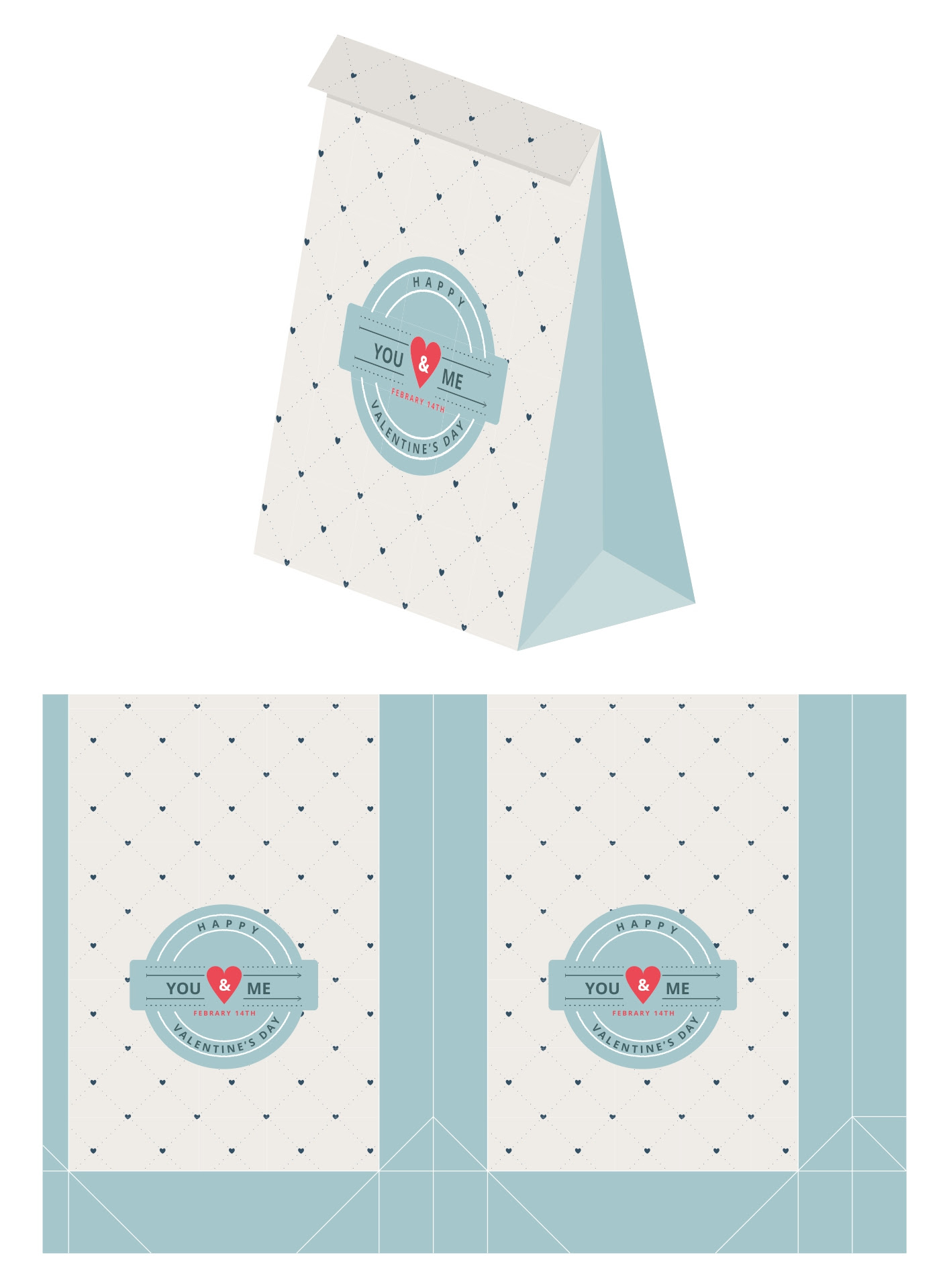6 Best Images of Printable Template Christmas Paper Bags - Free Printable Gift Bag Template ...