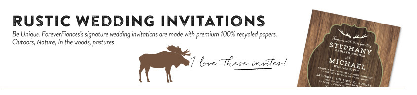 Rustic Wedding Invitations