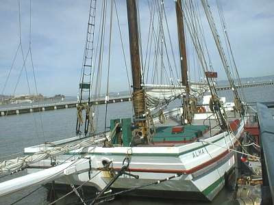The Model Boatyard - Alma Scow Schooner
