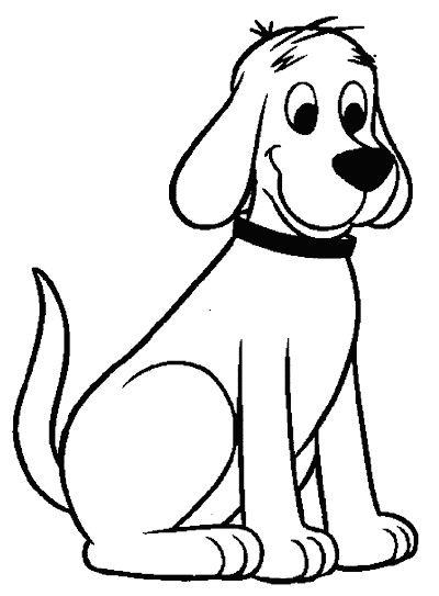 Dog Coloring Pages For Toddlers